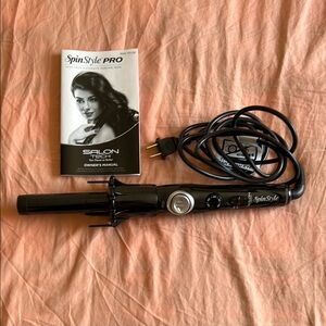 COPY - Like New!! SpinStyle Pro Curling Iron